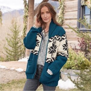 Jorunn Nordic Boyfriend Cardigan, by Sundance and Lost Horizons